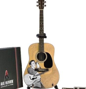 Axe Heaven Elvis Presley 1955 Tribute Mini Acoustic Guitar Replica Collectible EP-360