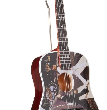 Axe Heaven Fab Four Abbey Road Tribute Mini Acoustic Guitar Radio Days Replica Collectible FF-001