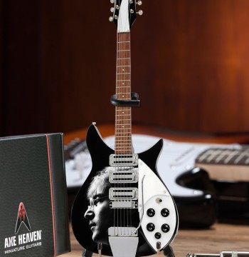 Axe Heaven John Lennon Fab Four Tribute Mini Guitar Replica Collectible FF-004