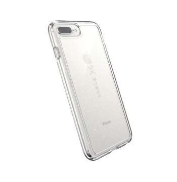 IPHONE 8/7/6S PLUS GEMSHELL GLITTER (CLEAR WITH GOLD GLITTER/CLEAR)