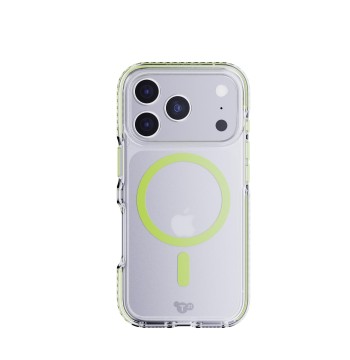 Tech21 Apple iPhone 17 Pro EvoCrystal w/MagSafe Clear/Glow Green