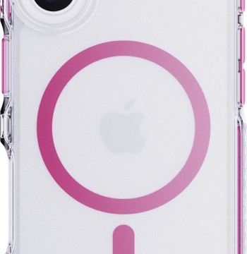 Tech21 Apple iPhone 17 EvoCrystal w/MagSafe Clear/Cyber Pink