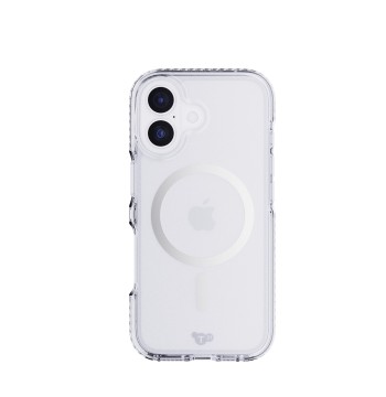 Tech21 Apple iPhone 17 EvoCrystal w/MagSafe Clear/Metallic Silver