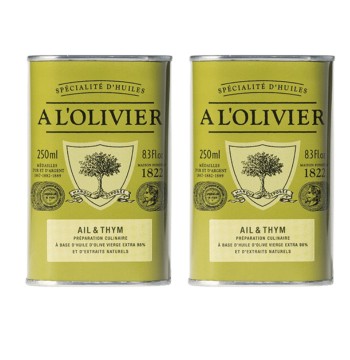 A l'Olivier Garlic & Thyme Olive Oil 8.4oz