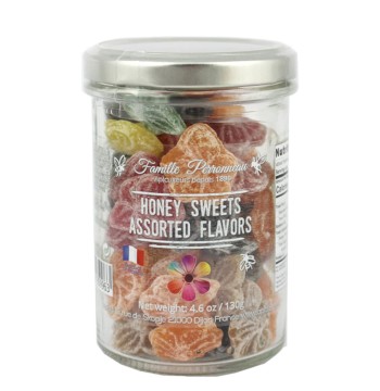 Famille Perronneau Flower-shaped Honey Sweets in Assorted Flavors 4.59oz