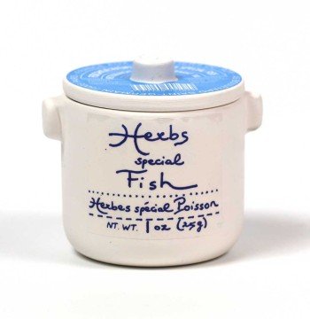 Aux Anysetiers du Roy Herbs Special for Fish in Ceramic Jar .08oz
