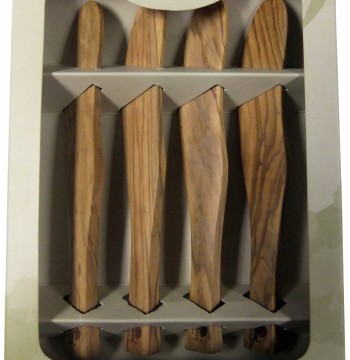 Berard Olive Wood Spreaders Set