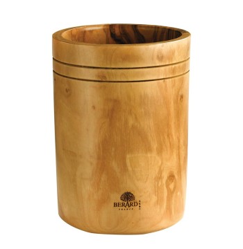 Berard Olive Wood Utensil Holder