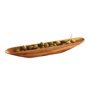 Berard Olive Wood Olive Boat Dish