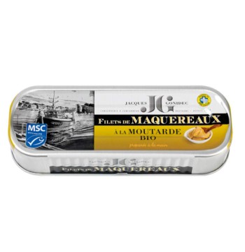 Gonidec Mackerel Fillets in Mustard Marinade 6oz