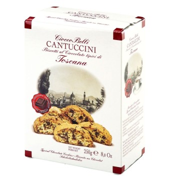 Cantuccini Chocolate Biscotti in Box 8.8oz