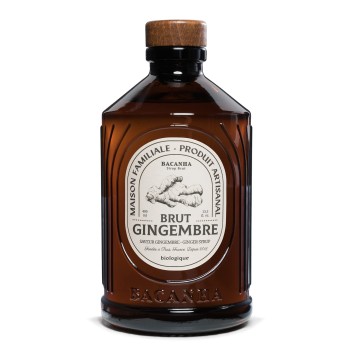 Bacanha Organic Ginger Syrup 13.5oz
