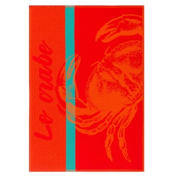 Coucke Crab Tea Towel