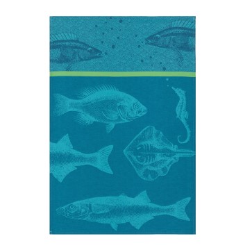 Coucke Fishing Tea Towel