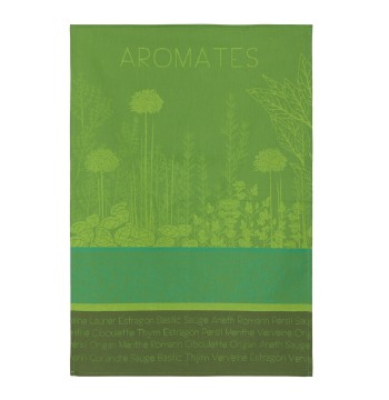 Coucke Herb Garden Tea Towel