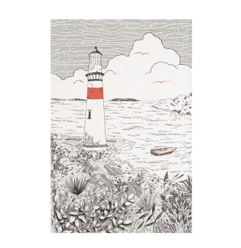 Coucke Sailboat Tea Towel (54% cotton - 46% linen)