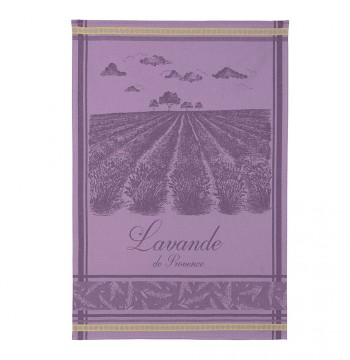 Coucke Lavender Fields Tea Towel