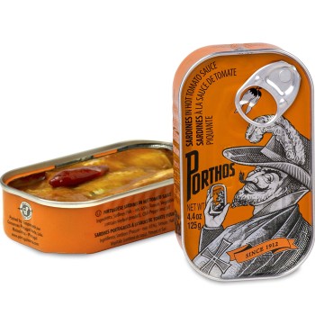 Conservas Sardines in Hot Tomato Sauce 4.4oz
