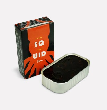 Don Gastronom Squid Pieces in Ink Sauce 3.8oz