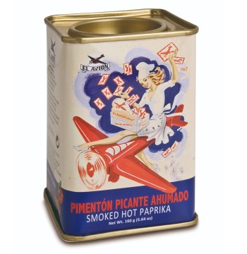 El Avion Smoked Hot Paprika Vintage Tin 2.65oz