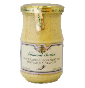 Edmond Fallot Horseradish Dijon Mustard 7oz