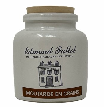 Edmond Fallot Old Fashion Grain Mustard Stone Jar 9oz