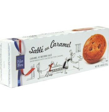 Filet Bleu Filet Bleu Shortbread Cookies with Salted Butter Caramel 4.4oz