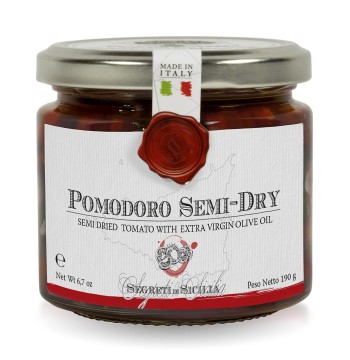 Frantoi Cutrera Dried Cherry Tomatoes in Extra Virgin Olive Oil 6.7oz