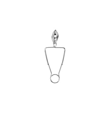 2 Pc Jean Dubost Stainless Steel Snail Tongs