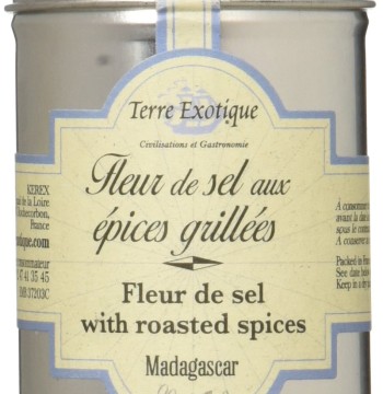 Terre Exotique Fleur de Sel with Grilled Spices 3.2oz