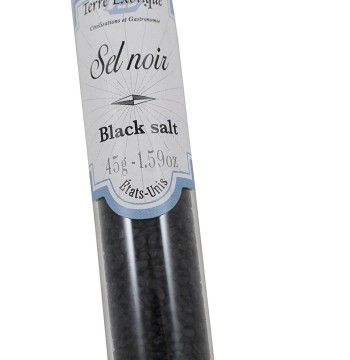 Terre Exotique Hawaiian Black Salt in Tube 1.6oz