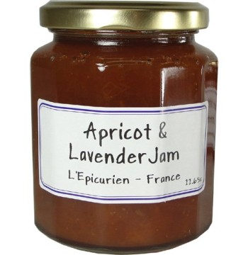 L'epicurien Apricot & Lavender Jam 11.3oz