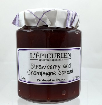 L'epicurien Champagne & Strawberry Jam 11.3oz