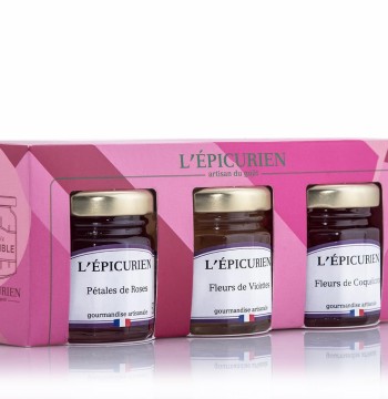 L'epicurien Flower Confit Set 3x1.8oz