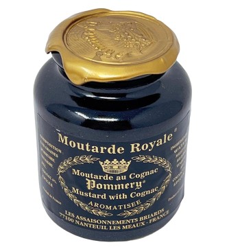 Pommery Cognac Mustard Stone Jar 8.8oz