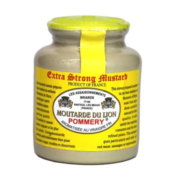 Pommery Lion's Mustard (Dijon) Stone Jar 8.8oz