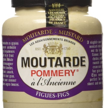 Pommery Fig Mustard - Small Stone Jar 3.5oz
