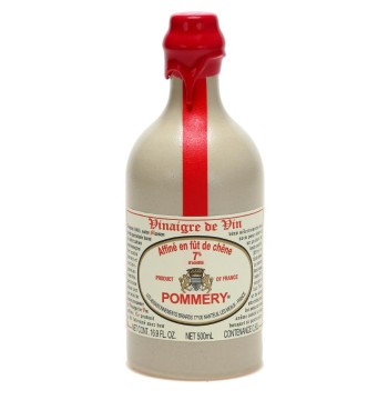 Pommery Red Wine Vinegar Stone Bottle 16oz