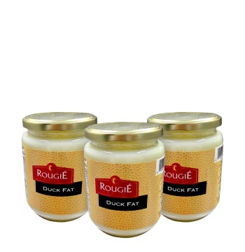 Rougie Duck Fat in Glass Jar 11.3oz