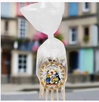 La Maison d'Armorine Bag of 12 Choco-Caramel Lollipops 6.2oz