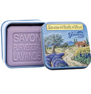 La Savonnerie de Nyons Provencal Landscape Soap Tin 3.5oz