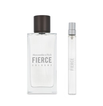 FIERCE  - Abercrombie Fitch - GIFT SET ( EAU DE COLOGNE SPRAY 3.3 oz + EDC SPRAY 10 ml )  Men New Package BATCH 313E-X
