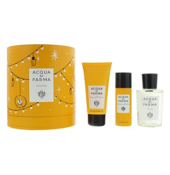ACQUA DI PARMA COLONIA - EAU COLOGNE SPRAY 3.4 oz  + DEO SPR 1.7 oz + S/G 2.5 oz )