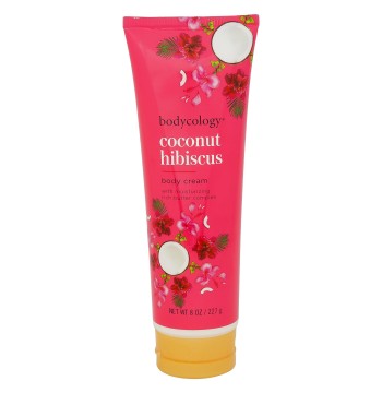 BODYCOLOGY COCONUT HIBISCUS MOISTURIZING BODY CREAM 8.0oz