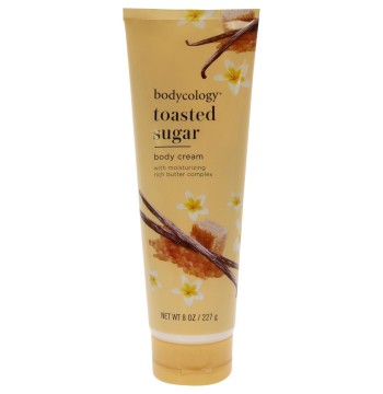 BODYCOLOGY TOASTED SUGAR MOISTURIZING BODY CREAM 8.0oz