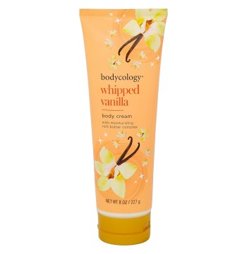 BODYCOLOGY WHIPPED VANILLA  BODY CREAM 8.0 oz