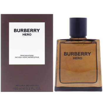 BURBERRY HERO - PARFUM SPRAY 3.3 oz  Men Refillable