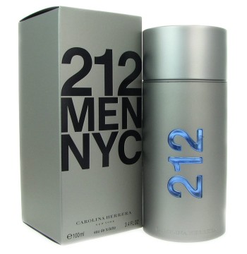 212 - CAROLINA HERRERA - EAU DE TOILETTE SPRAY 3.3 oz Men