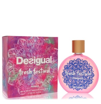 DESIGUAL FRESH FESTIVAL - EAU DE TOILETTE SPRAY 3.4 oz / 100 ml Woman