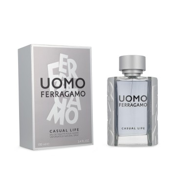 FERRAGAMO UOMO CASUAL LIFE - Salvatore Ferragamo  - EAU DE TOILETTE SPRAY 3.3 oz / 100 ml